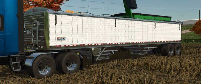 fifth wheel Wilson DWH500 43FT Hopper Bottom Farming Simulator mod