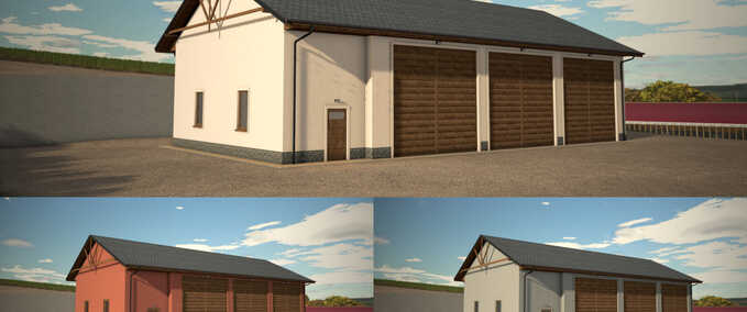 Sheds Modern Farm Garage Farming Simulator mod