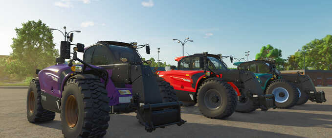 Telehandler Manitou MLT 120-175 Eco-Chip Farming Simulator mod