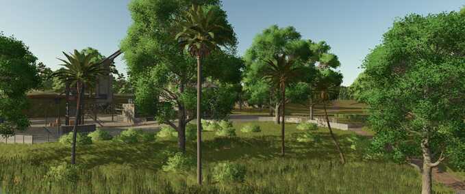 Decoration Lapacho Palm Trees Farming Simulator mod