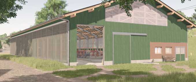 Animal Pens Modern Dutch Cowshed Farming Simulator mod