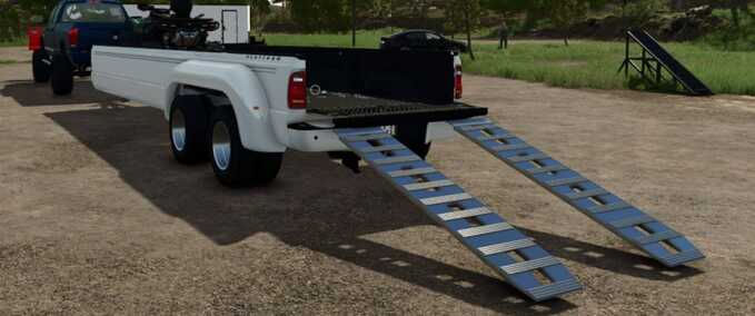 Other trailers 2015 Ford Platinum Super Duty Long Bed Trailer Farming Simulator mod