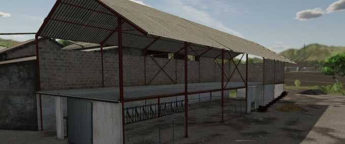 Prefab Old French Stable (Prefab) Farming Simulator mod