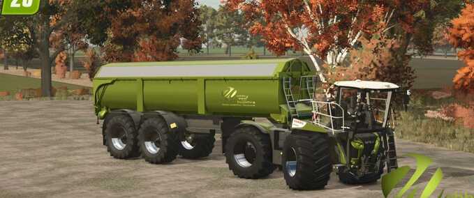 fifth wheel SaddleTrac Trailer for Claas Xerion 4200 SaddleTrac Farming Simulator mod