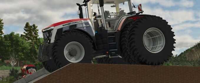 Other manufactors Massey Ferguson 8S Rust Edition Farming Simulator mod