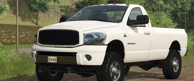 Cars 2006 Dodge Ram 2500 Single Cab Farming Simulator mod