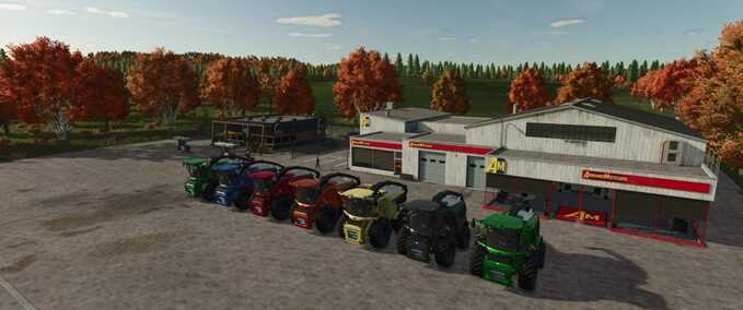 Other manufactors John Deere 9000 Series Multicolor Farming Simulator mod