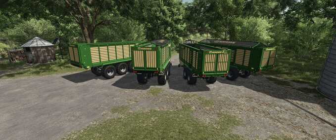 Krone ZX Forage Wagon Pack Mod Image