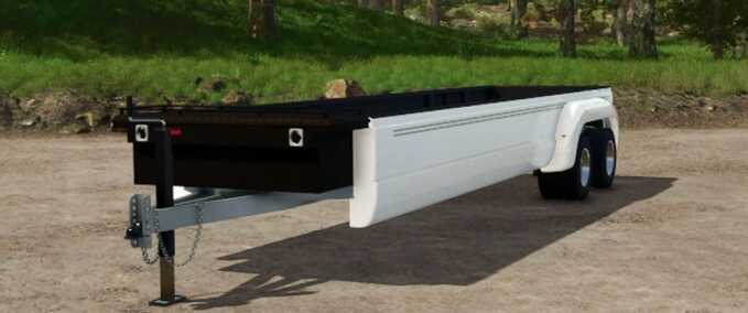 Trailers 2015 Ford Platinum Super Duty Long Bed Trailer Farming Simulator mod
