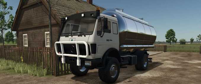 Mercedes Benz Agrar Tanker Truck Mod Image