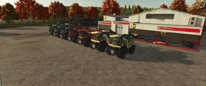 Other manufactors Krone BigX1180 Multicolor Farming Simulator mod