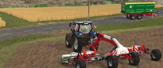 Tedders Reiter RESPIRO R9 Profi Rust Edition Farming Simulator mod