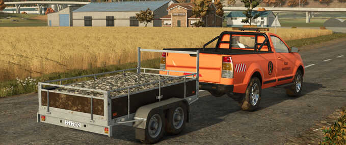 Other trailers Lizard Tow Trailer Farming Simulator mod