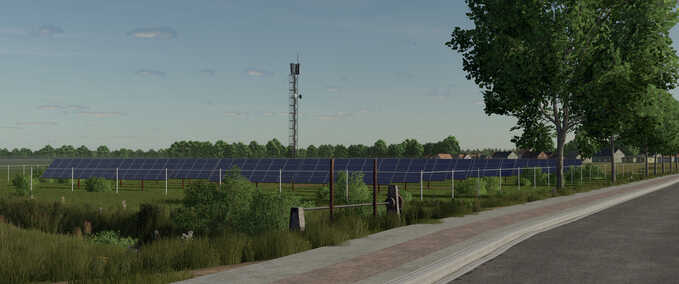 Buildings with Functions XXL Solar Park Farming Simulator mod