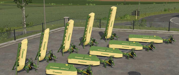 Mähwerke Krone ActiveMow Pack Landwirtschafts Simulator mod