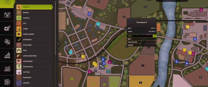 Gameplay Feldverpachtung Landwirtschafts Simulator mod