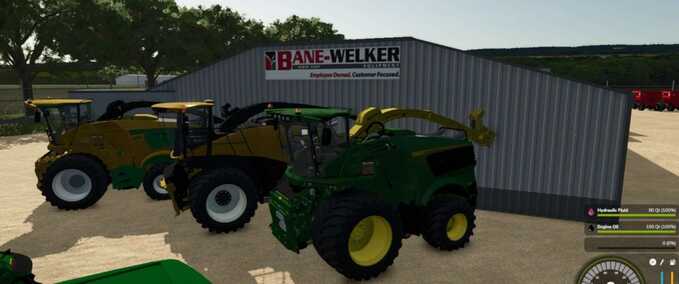 Sonstige Selbstfahrer Feldhäcksler-Paket - JD 9000 & Oxbo 9000 Landwirtschafts Simulator mod