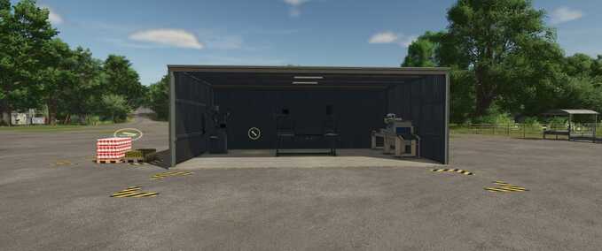 Fabriken Fischfutterfabrik (x1, x2, x4) Landwirtschafts Simulator mod