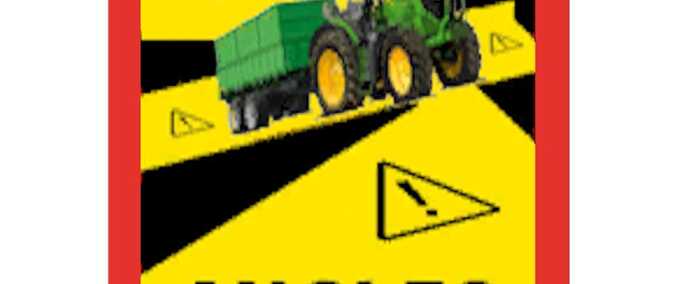 „Toter Winkel“-Warnaufkleber (Prefab) Mod Image