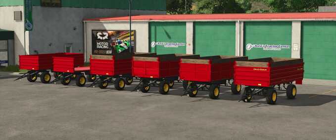 Auflieger ZMAJ 489-485 Anhänger Landwirtschafts Simulator mod