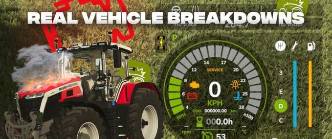 Scripte Realistische Fahrzeugpannen Landwirtschafts Simulator mod