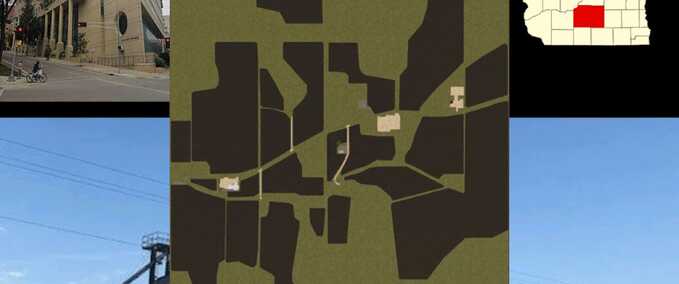 Maps Mazomanie/Marxville, WI Karte Landwirtschafts Simulator mod