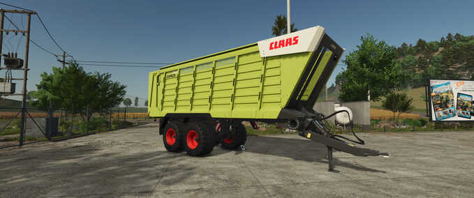 Ladewagen Claas CARGOS 750/760 Landwirtschafts Simulator mod