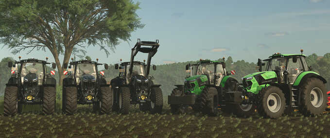 Traktoren Deutz-Fahr Serie 7 TTV HD Landwirtschafts Simulator mod