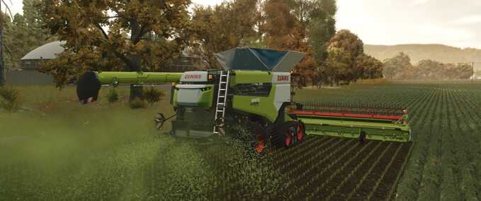 Gameplay Grüne Bohnen und Erbsen Ernte Addon Landwirtschafts Simulator mod