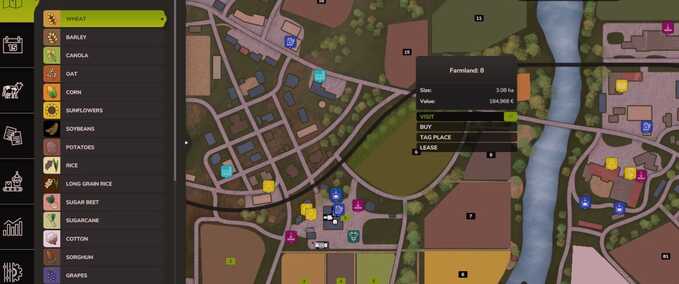 Scripte Feldverpachtung Landwirtschafts Simulator mod