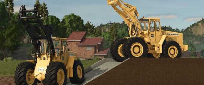 Bagger & Radlader Volvo LM 845 Rost Edition Landwirtschafts Simulator mod