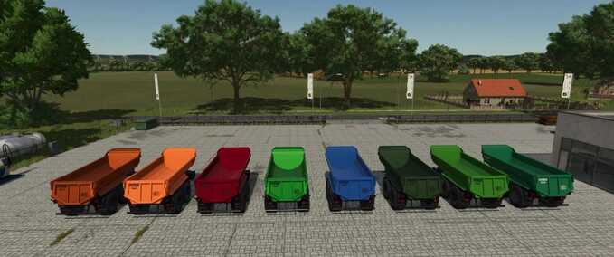 Auflieger Krampe HP20 Multicolor Landwirtschafts Simulator mod