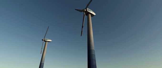 Platzierbare Objekte Große Windturbine Landwirtschafts Simulator mod