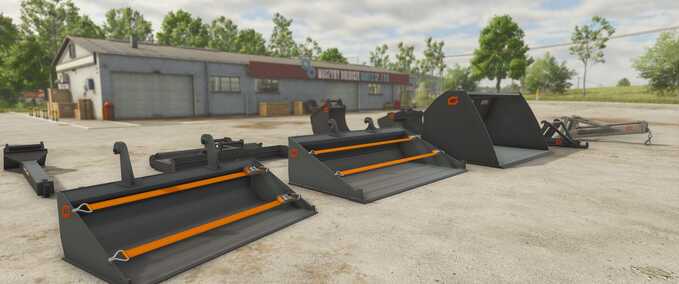 Sonstige Anbaugeräte Gjerstad Gerätepaket Landwirtschafts Simulator mod