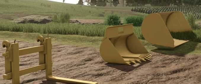 Volvo Radlader Werkzeugpaket Mod Image