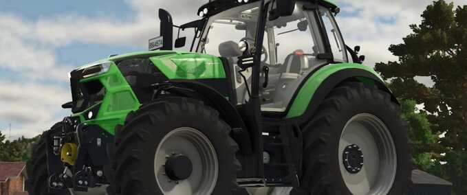 Sonstige Traktoren Deutz-Fahr Serie 6 TTV Rost-Edition Landwirtschafts Simulator mod