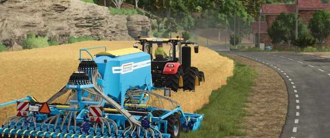 Saattechnik Farmet Falcon 6 PRO Fert+ Rost Edition Landwirtschafts Simulator mod