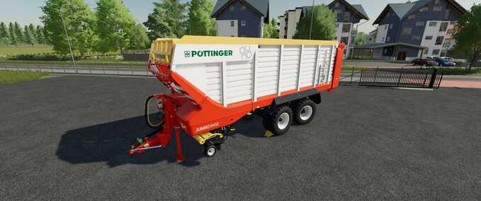 Ladewagen Pöttinger Jumbo 8450 Landwirtschafts Simulator mod