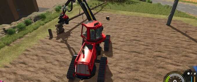 Forstwirtschaft Komatsu Harvester 911 Landwirtschafts Simulator mod