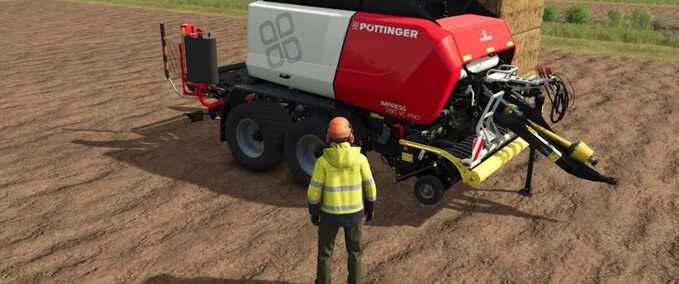 Pressen Poettinger Impress 3190 VC PRO Speedy Landwirtschafts Simulator mod