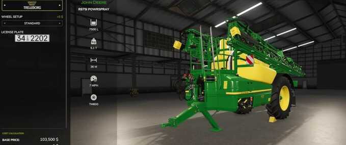 Spritzen & Dünger John Deere R700i & R975i Spritzen Landwirtschafts Simulator mod