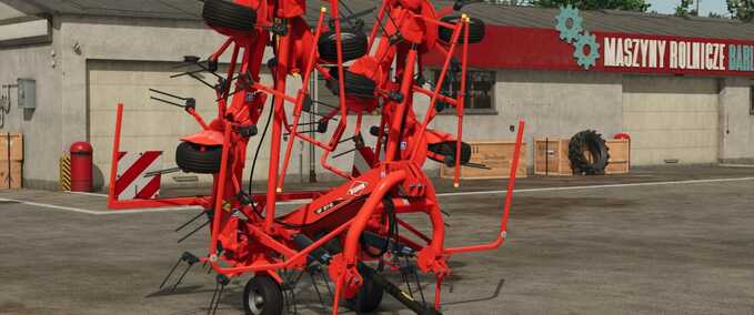 Schwader & Wender Kuhn GF 8712 Rost-Edition Landwirtschafts Simulator mod