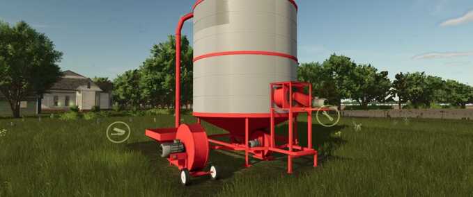 Fabriken Trocknungsanlage für Mais, Mohn und Sonnenblumenkerne Landwirtschafts Simulator mod