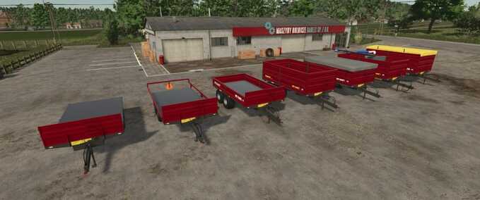 Auflieger Weckman WS 130G Landwirtschafts Simulator mod