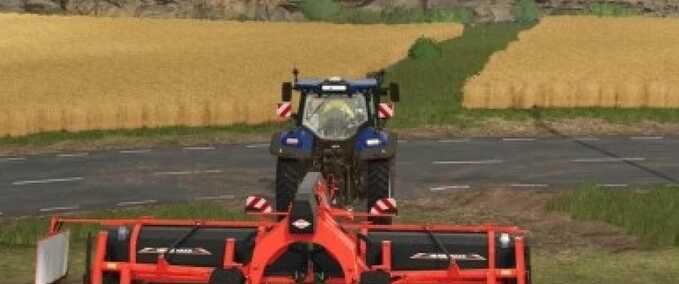 Schwader & Wender Kuhn MergeMaxx 950 Rost-Edition Landwirtschafts Simulator mod
