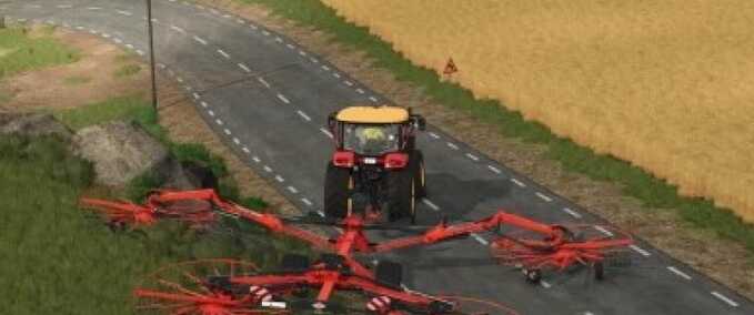 Schwader & Wender Kuhn GA 15131 Rost Edition Landwirtschafts Simulator mod