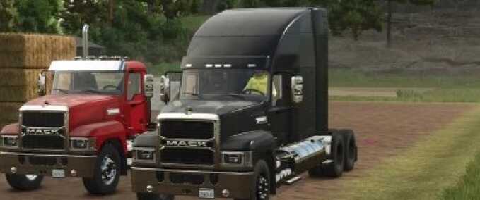 LKWs Mack Pinnacle 6x4 Rost-Edition Landwirtschafts Simulator mod