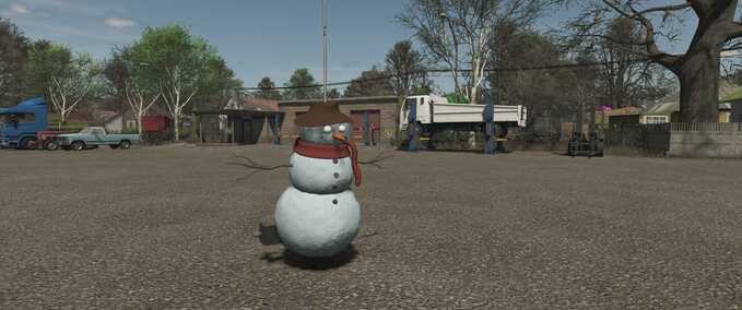 Gewichte Weihnachts-Schneemann-Gewicht Landwirtschafts Simulator mod