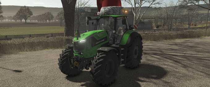 Traktoren Deutz-Fahr TTV 8 Weihnachtsedition Landwirtschafts Simulator mod