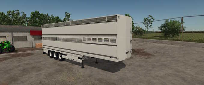 Tiertransport Lizard AM Tiertransportanhänger Landwirtschafts Simulator mod